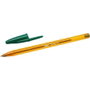 Bic Bolígrafo Cristal verde trazo medio
